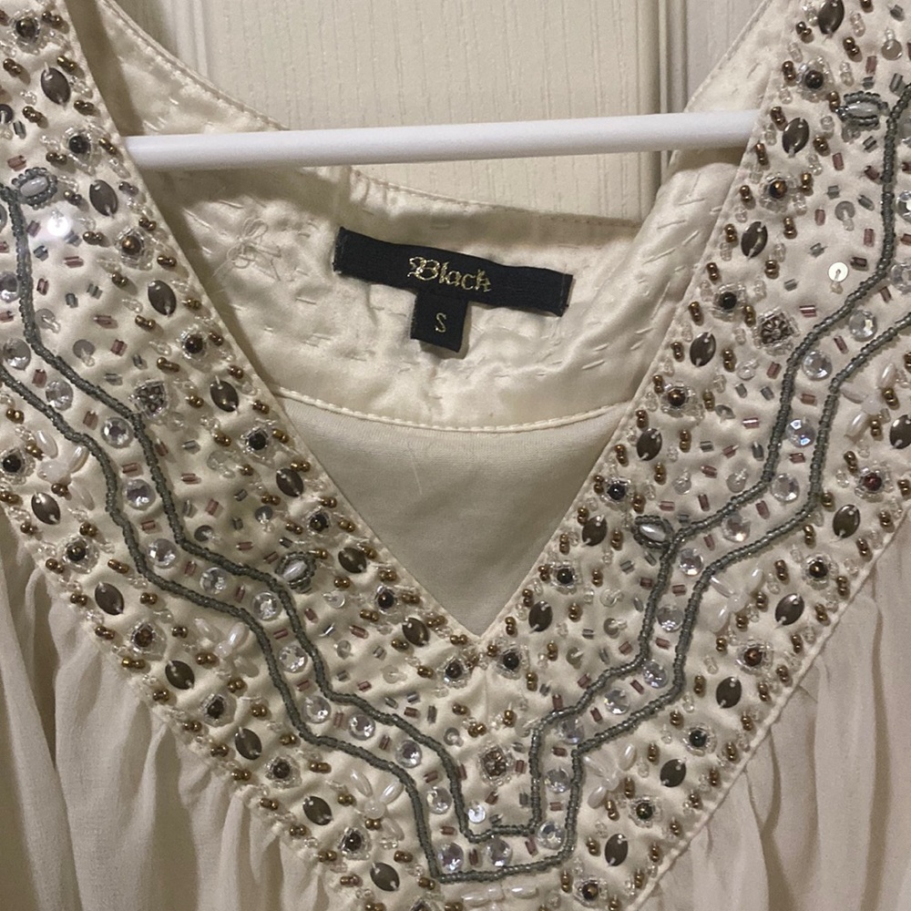 Off the Shoulder Womens Size S Dress Shirt